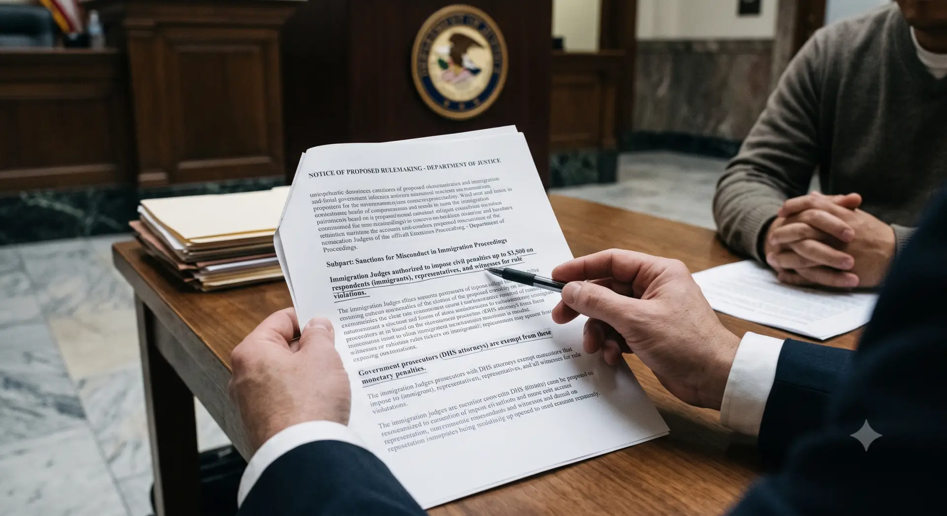 Attention! New Immigration Court Rules Could Bring Fines for Attorneys and Immigrants