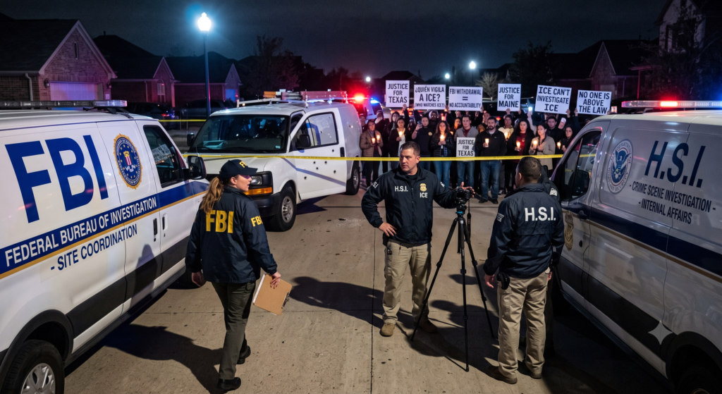 Title: Who is watching ICE? Reports suggest the FBI will no longer investigate its officer-involved shootings