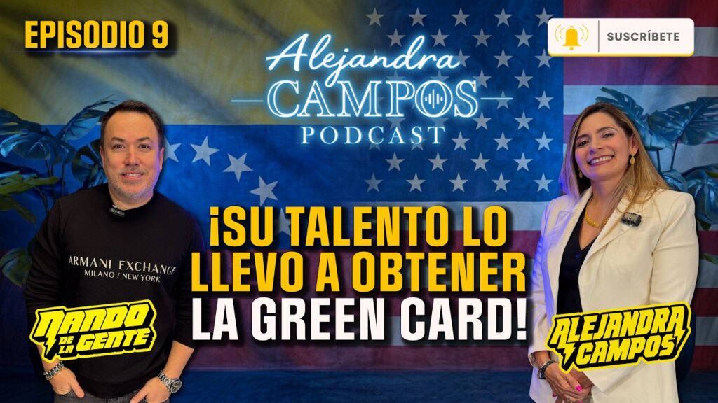 NANDO DE LA GENTE: He Got Residency For His Talent