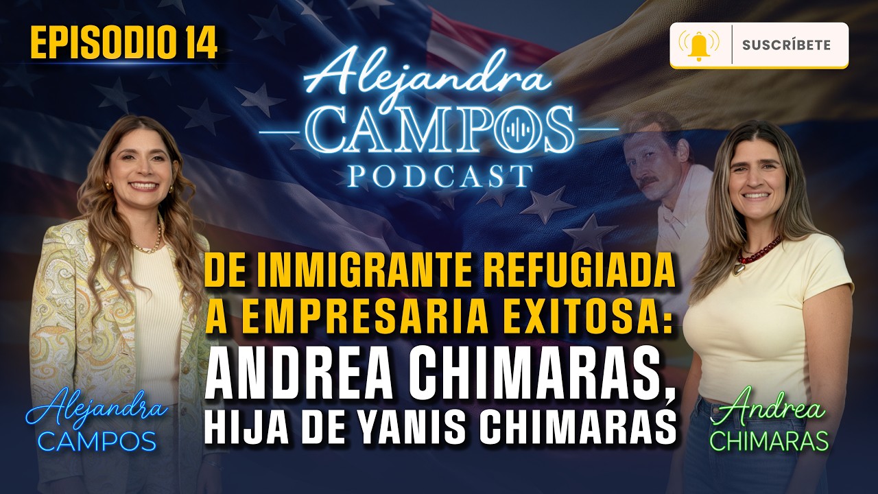 From her father's murder to success in the USA: the story of ANDREA, daughter of YANIS CHIMARAS ❤️