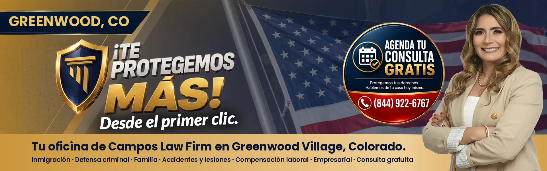 Greenwood Village, CO 1 Campos Law Firm — oficina de Greenwood Village, CO