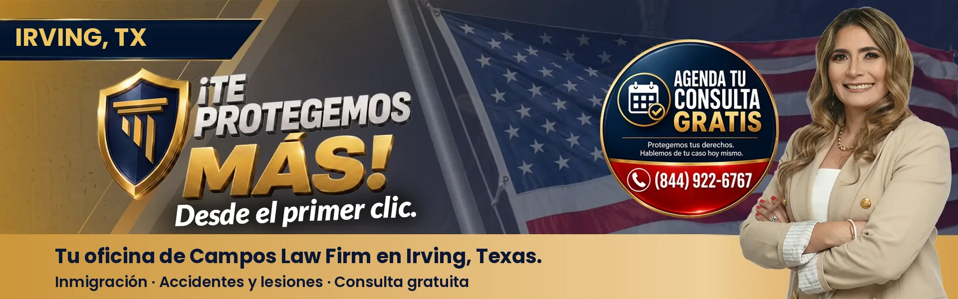 Campos Law Firm — oficina de Irving, TX