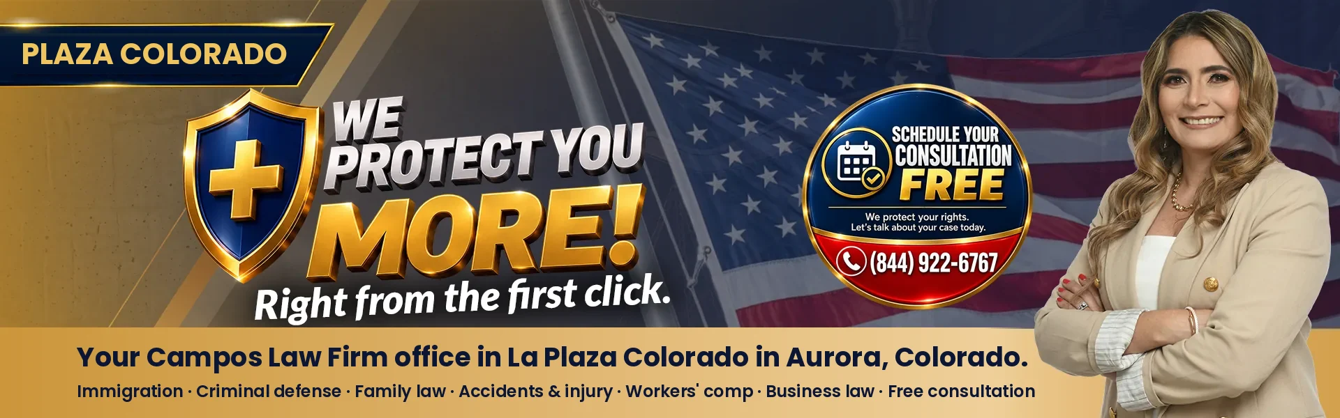 Campos Law Firm — La Plaza Colorado, Aurora, CO office