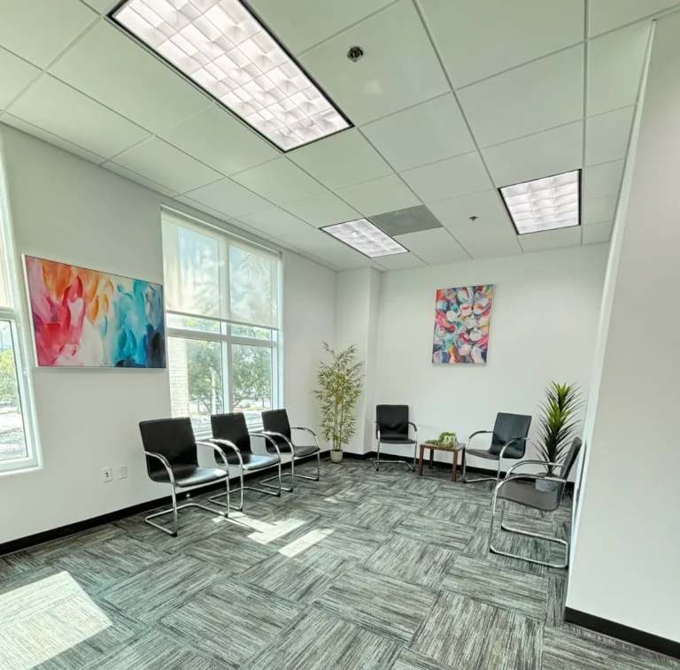 Campos Law Firm Miami, FL office — client meeting room