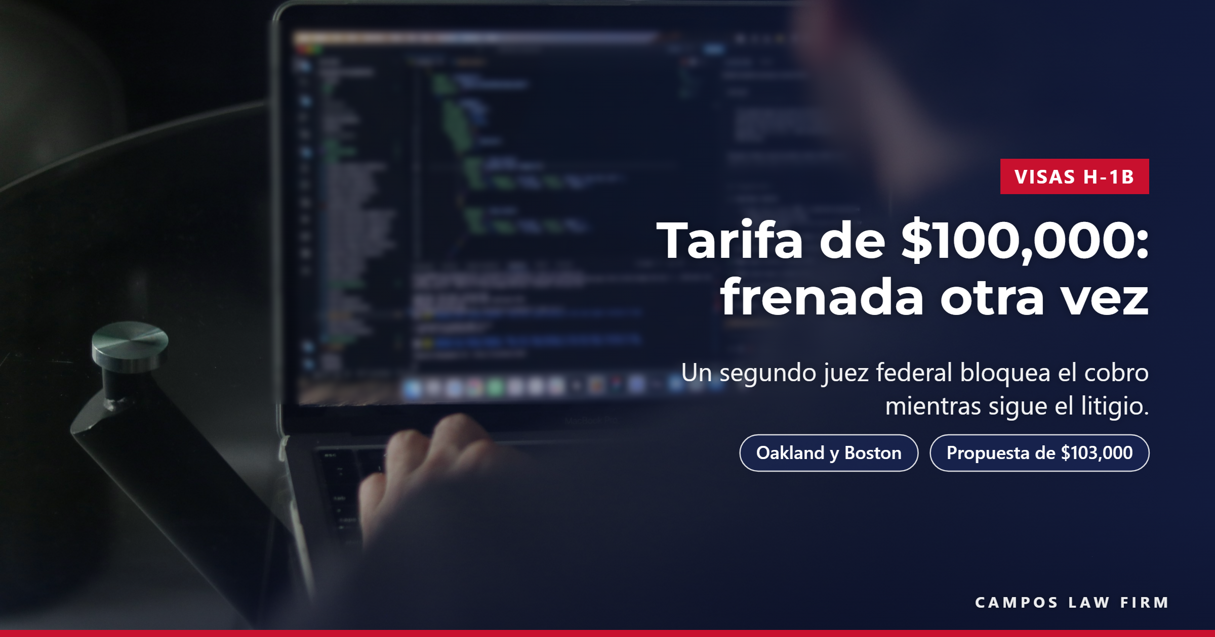 Un segundo juez bloquea la tasa de $100.000 para el visado H-1B: qué significa esto para las empresas y los trabajadores